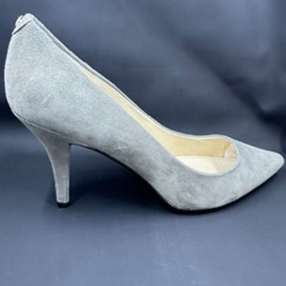 "MICHAEL KORS" ALINA FLEX, NEW!!Gray Pumps, SZ 10M, Office Suede,NO BOX ,NO TAGS - Picture 5 of 12